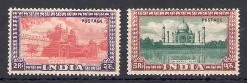 1949-52 Indien - Stanley Gibbson Nr. 321-322 - postfrisch**