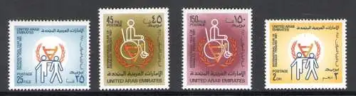 1981 Vereinigte Arabische Emirate, Stanley Gibbons Nr. 130/33 - postfrisch**