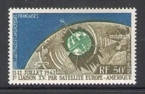 1963 TAAF - Luftpost - Yvert Nr. 6 - Weltraum - postfrisch**
