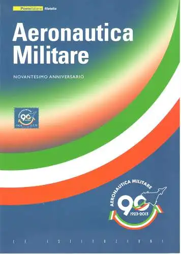 2013 Italien - Republik, Folder - Aeronautica Militare Nr. 341 - MNH**