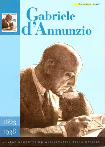 2013 Italien - Republik, Ordner - Gabriele D'Annunzio Nr. 339 - postfrisch**