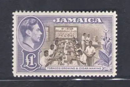 1938-52 JAMAIKA - Stanley Gibbons Nr. 133a - postfrisch**