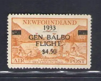 1933 TERRANOVA - NEUFUNDLAND - SG Nr. 235 - Balbo - postfrisch**