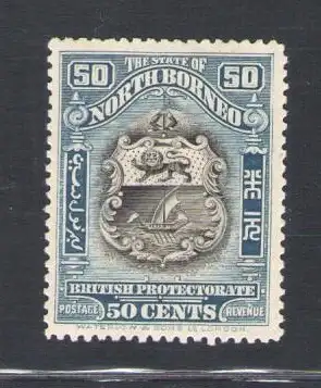 1911 North Borneo, Stanley Gibbons Nr. 179 - MLH*