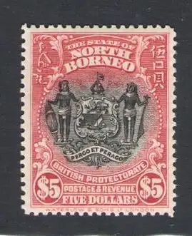 1911 North Borneo, Stanley Gibbons Nr. 182 - MLH*