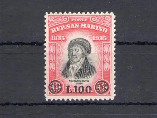 1948 SAN MARINO, Nr. 341 Delphico überdruckt - postfrisch**