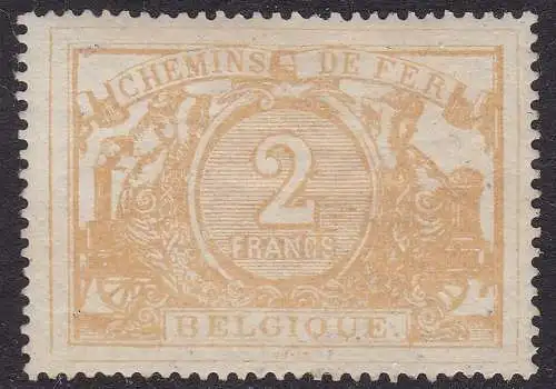 1894 Belgien - COB TR14 2F Ocker postfrisch/**