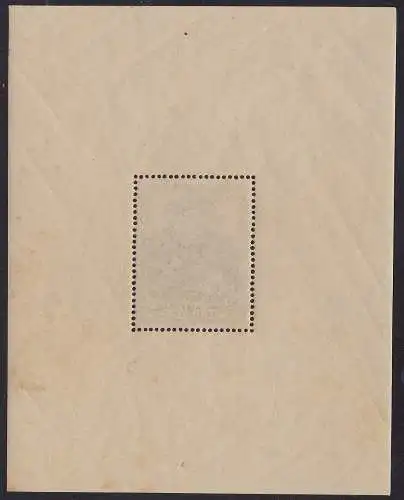 1935 BELGIEN, COB Katalog Blatt 4A - Francesco Tasso - postfrisch **