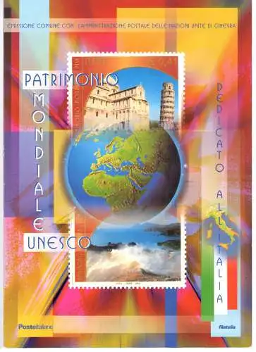 2002 Italien - Republik, Ordner - UNESCO Italien postfrisch**