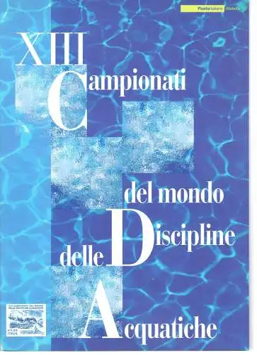 2009 Italien - Republik, Ordner Nr. 203 - XIII Weltmeister Wasserdisziplinen MNH**