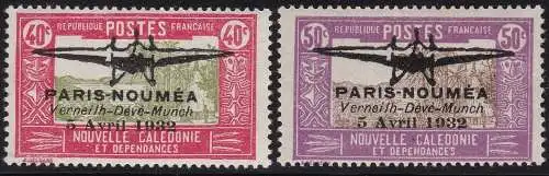 1932 NEUKALEDONIEN, Yvert A 1/2 MLH/*