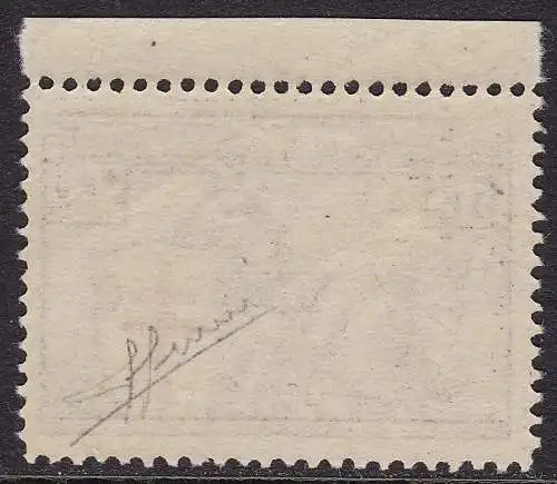 1934 Belgien - Nr. 400 5F+5F lila - braun postfrisch** - Firma Sorani