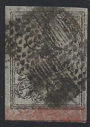 1863 Türkei - Nr. 6 - 1 Fliederplatte - gebraucht