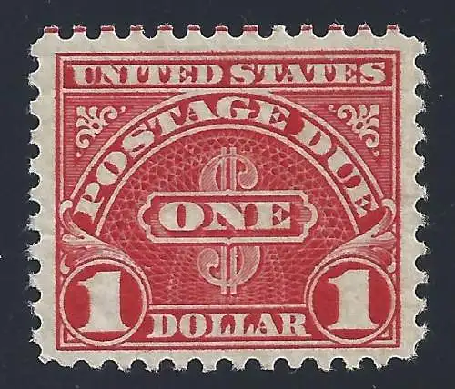 1930 USA, STEUERN 1 $ Nr. 69 mnh ** INTEGRIERTER GUMMI