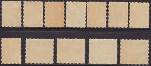 1938 Somaliland - Stanley Gibbons Nr. 93-104 - 12er Werteserie - postfrisch**