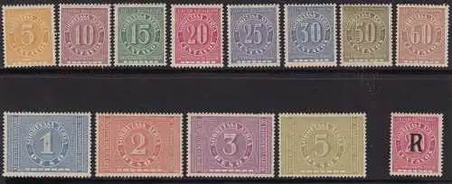 1929 KOLUMBIEN - Yv PA 74/86 Serie von 13 MLH/** Werten