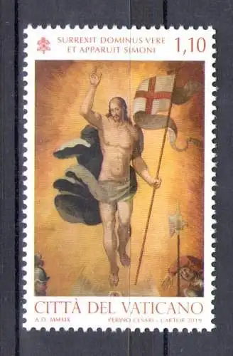 2019 Vatikan - Ostern 1 postfrisch Wert**