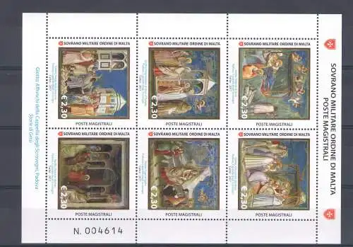 2017 Smom, komplettes Jahr, neue Briefmarken, 44 Werte + 7 postfrisch Blätter** + 13 Meeresblätter