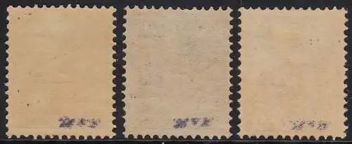 1929 CURACAO - Luftpost Nr. 1/3 Satz von 3 Werten - postfrisch**