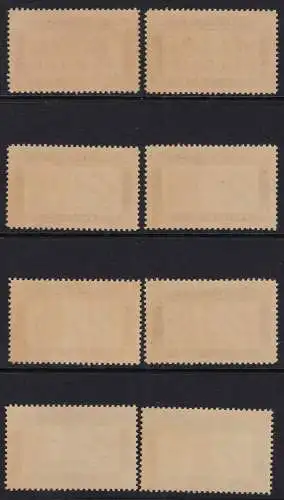 1941 CURACAO - Luftpost 17/24 Serie von 8 Werten - postfrisch**