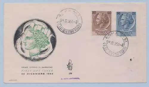 1954 REPUBLIK - Syrakus Nr. 747/748 NICHT GEREIST