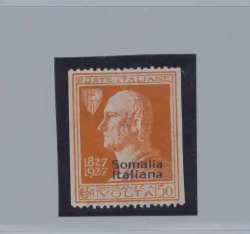 1927 SOMALIA - Volta, nicht vertikal gezahnt, Nr. 110f, MNH**