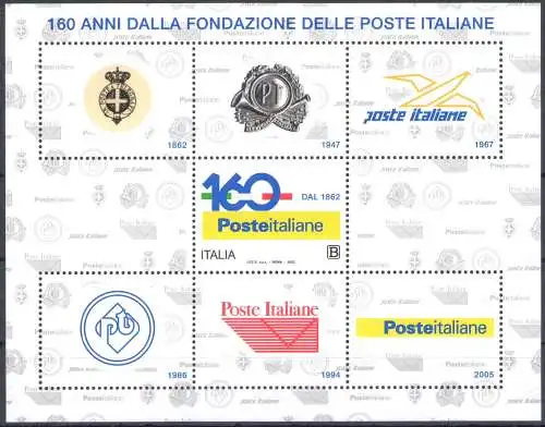 2022 Italien - Republik, 160 Fondazione Poste Italiane Mit Fehler - postfrisch **