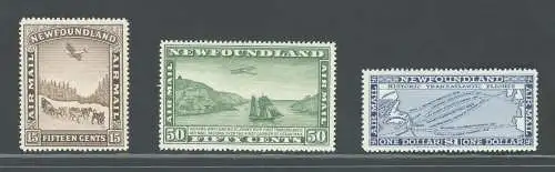 1931 Neufundland - Stanley Gibbons Nr. 192/194 - 3 Werte - postfrisch**