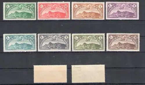 1931 SAN MARINO Luftaufnahme von San Marino Luftpost Nr. 1/10 - 10 Werte - MNH** Zertifiziert