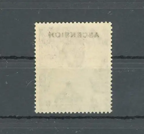 1922 ASCENSION, Stanley Gibbons Nr. 8 - 3 Scellini schwarz und violett - postfrisch**