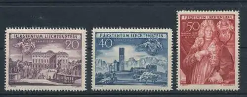 1949 Liechtenstein - Nr. 243/45, Anschluss Schellenberg, postfrisch**