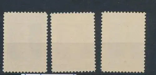 1933 Liechtenstein - Nr. 114/116, 80. Geburtstag von Prinz Franziskus, 3 postfrisch Werte**