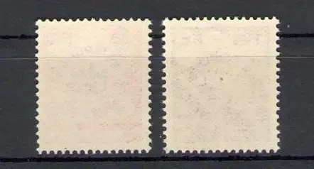 1933 Liechtenstein - Dienstmarken Nr. 9/10, Regie Rungs Dienstsache Aufgestapelt, 2 Werte - postfrisch**