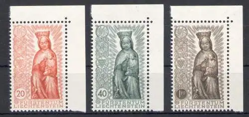 1954 LIECHTENSTEIN, Nr. 291/293 - Marianisches Jahr - 3 Werte - postfrisch**