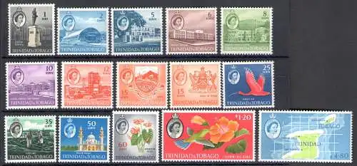 1960 Trinidad und Tobago - Stanley Gibbons Nr. 284/97 - postfrisch**