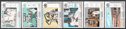 1968 KATAR, SG Nr. 258/63 - Gesundheitsorganisation - postfrisch**