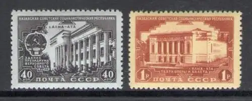 1950 Russland, Kasachstan - Nr. 1521/22 - postfrisch**