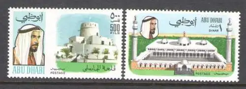 1970 Abu Dhabi, SG. n. 66/67 - EAlti Werte - postfrisch**