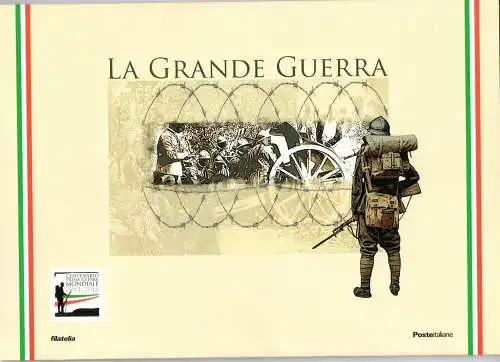 2015 Italien - Republik, Folder - Der Große Krieg - postfrisch**