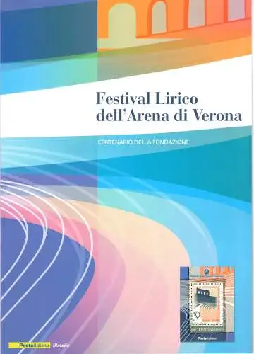 2013 Italien - Republik, Folder - Festival Lirico Arena Verona Nr. 340 - postfrisch**