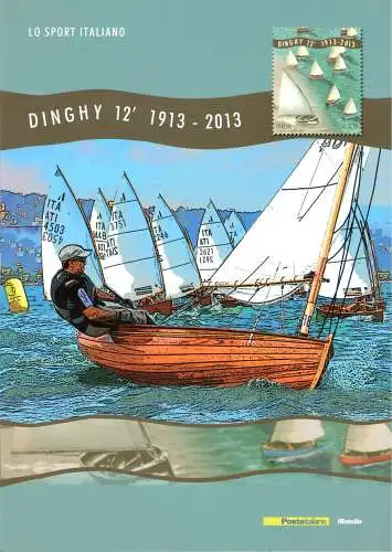 2013 Italia - Ordner - Schlauchboot Nr. 350 - postfrisch**