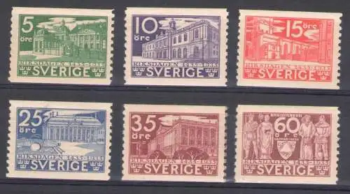 1935 Schweden Nr. 229/34 - Schwedisches Parlament - postfrisch**