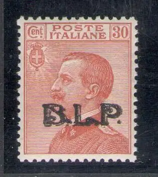 1923 Italien, BLP Nr. 17, 30 Cent Orange, postfrisch** - zentriert