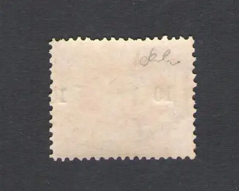 1892 SAN MARINO, Nr. 11 - 10 Cent auf 20 Cent rot - postfrisch **