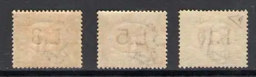 1924 SAN MARINO, Signatasse, Nr. 10/18 - postfrisch** Diena-Zertifikat