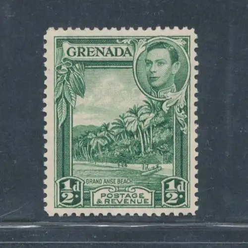 1938-50 Granada, Stanley Gibbons Nr. 153, 1/2d. gelbgrün - postfrisch**