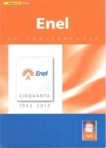 2012 Italien - Republik, Folder - Enel Nr. 329 - postfrisch**