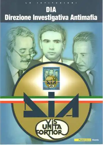 2012 Italien - Republik, Folder - Dia Antimafia Nr. 314 - postfrisch**