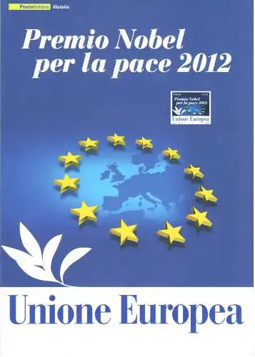 2012 Italien - Republik, Folder - Nobelpreis Nr. 333 - postfrisch**