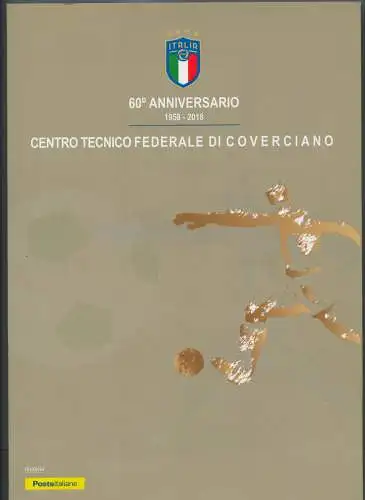 2018 Italien - Republik, Ordner - Centro di Coverciano Fußball Nr. 617 - postfrisch**